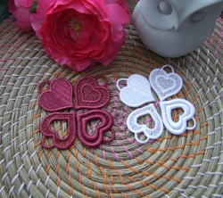 Stickdatei "Lace - Streudeko-Herzen Vol. 14" - SUPER-Set