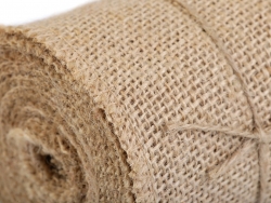 1 Rolle Juteband - 4,5m x 10cm