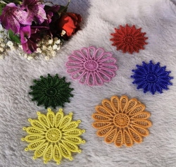 Stickdatei "FSL - Blüten-Ornament N°1" --- Design Pack