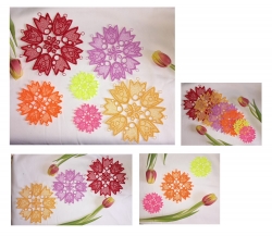 Stickdatei "FSL - Blüten-Ornament N°2" 150-200 mm --- Design Pack