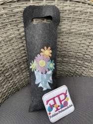 Stickdatei "Daisy-farbig - uni und FSL" - SUPER-Set