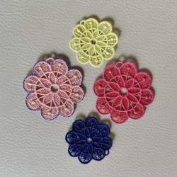 Stickdatei "FSL - Blüten-Ornament N°3" --- Design Pack