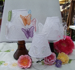 FSL-Lampenschirm "Schmetterlinge" - 200x260 mm