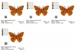 Stickdatei "FSL Kaisermantel" --- ca. 120 mm
