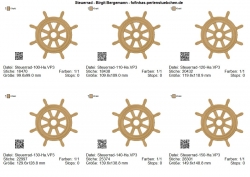 Stickdatei "FSL - Steuerrad " --- Design Pack