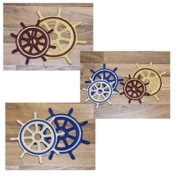 Stickdatei "FSL - Steuerrad " --- Design Pack