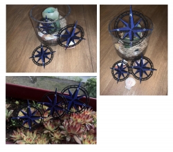 Stickdatei "FSL - Kompass " --- Design Pack