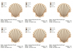 Stickdatei "FSL - Jakobsmuschel " --- Design Pack