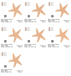 Stickdatei "FSL - Seestern " --- Design Pack