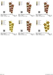 Stickdatei "FSL - Weinranke-2" wilder Wein--- Design Pack