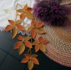 Stickdatei "FSL - Weinranke-2" wilder Wein--- Design Pack