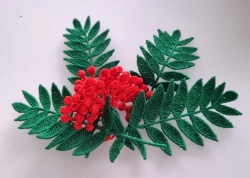 Embroidery file FSL - rowan berries-Mountain ash --- Design Pack