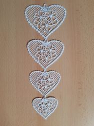 Stickdatei "Lace - Herz Vol. 16" - einfarbig