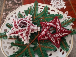 Stickdatei "Lace - 3D-Stern" Nr. 13 SUPER-Set (ca. 95 mm)