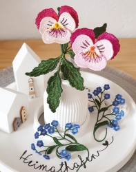 Stickdatei "FSL - 3D-Stiefmütterchen" --- Design Pack