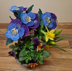 Stickdatei "FSL - 3D-Stiefmütterchen" --- Design Pack