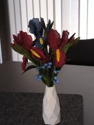 Stickdatei "FSL - 3D-Schwertlilie" --- Design Pack