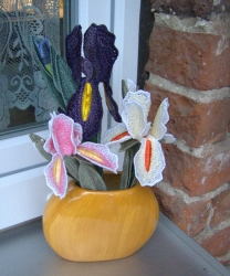 Stickdatei "FSL - 3D-Schwertlilie" --- Design Pack