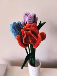 Stickdatei "FSL - 3D-Tulpe" --- Design Pack