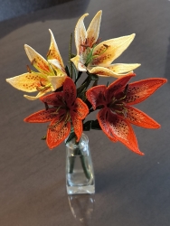 Stickdatei "FSL - 3D-Tigerlilie" --- Design Pack