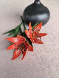 Stickdatei "FSL - 3D-Tigerlilie" --- Design Pack