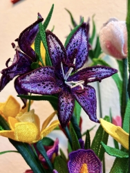 Stickdatei "FSL - 3D-Tigerlilie" --- Design Pack