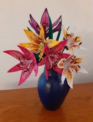 Stickdatei "FSL - 3D-Tigerlilie" --- Design Pack