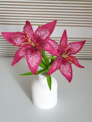 Stickdatei "FSL - 3D-Tigerlilie" --- Design Pack