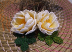 Stickdatei "FSL - Topper-Rose ohne Satinrand"