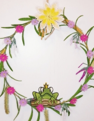 Stickdatei "FSL - Topper-Frosch"