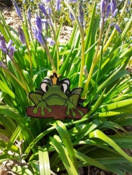 Stickdatei "FSL - Topper-Frosch"