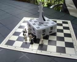 Stickdatei "FSL - Box-3 mit Deckel-Schach" - für den 200x200 mm Rahmen - 1 Größe