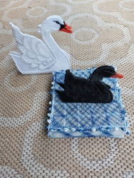 Stickdatei "FSL - Topper-Schwan" - 2 Größen