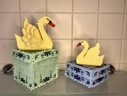 Stickdatei "FSL - Topper-Schwan" - 2 Größen