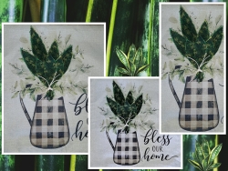 Stickdatei "FSL - 3D-Grünpflanze Sansevieria" --- Design Pack