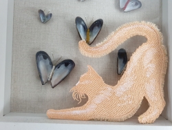 Stickdatei "FSL & Vollstick - Kater Mohrle" --- SUPER-Design Pack