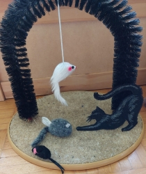 Stickdatei "FSL & Vollstick - Kater Mohrle" --- SUPER-Design Pack