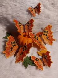 Stickdatei "FSL - Schmetterling C-Falter - Polygonia c-album" --- ca. 60 mm