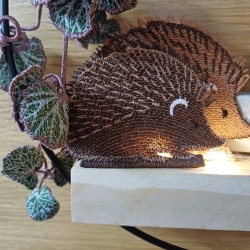 Embroidery file “FSL - Hedgehog ” --- Block design