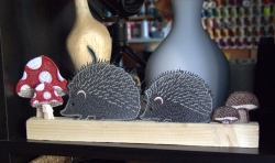 Stickdatei "FSL - Igel " --- Klötzchen-Design