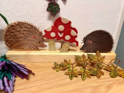 Stickdatei "FSL - Igel " --- Klötzchen-Design