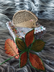 Stickdatei "FSL - Topper-Igel"