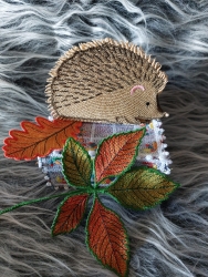 Stickdatei "FSL - Topper-Igel"