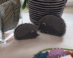 Stickdatei "FSL - Topper-Igel"