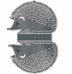 Stickdatei "FSL - Topper-Igel"