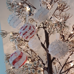 Stickdatei FSL - 3D-Kugel "Swirl" - Durchmesser ca. 6cm und 9cm