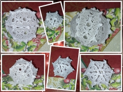 Stickdatei FSL - 3D-Kugel - "Lace-klein & groß" - SUPER-Set