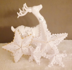 Stickdatei "Lace - 3D-Stern" Nr. 15 (40 mm)