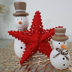 Stickdatei "Lace - 3D-Stern" Nr. 15 (80 mm)