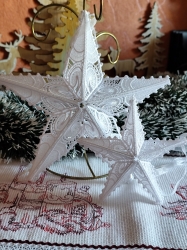 Stickdatei "Lace - 3D-Stern" Nr. 16 (80 mm)